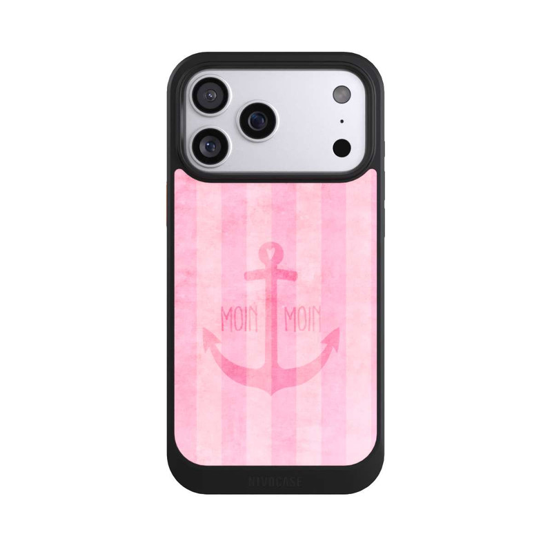 iPhone 17 Pro Max NIVOcore Moin Moin Stripes Pink