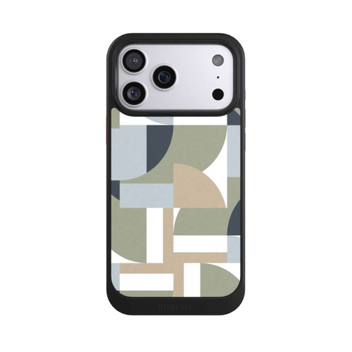 Apple iPhone 17 Pro Max NIVOcore Futuristische Bauhaus Polygone Beige