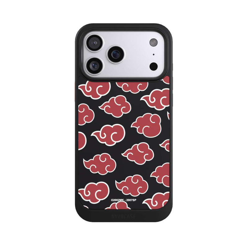 iPhone 17 Pro Max NIVOcore Akatsuki Pattern Black Big