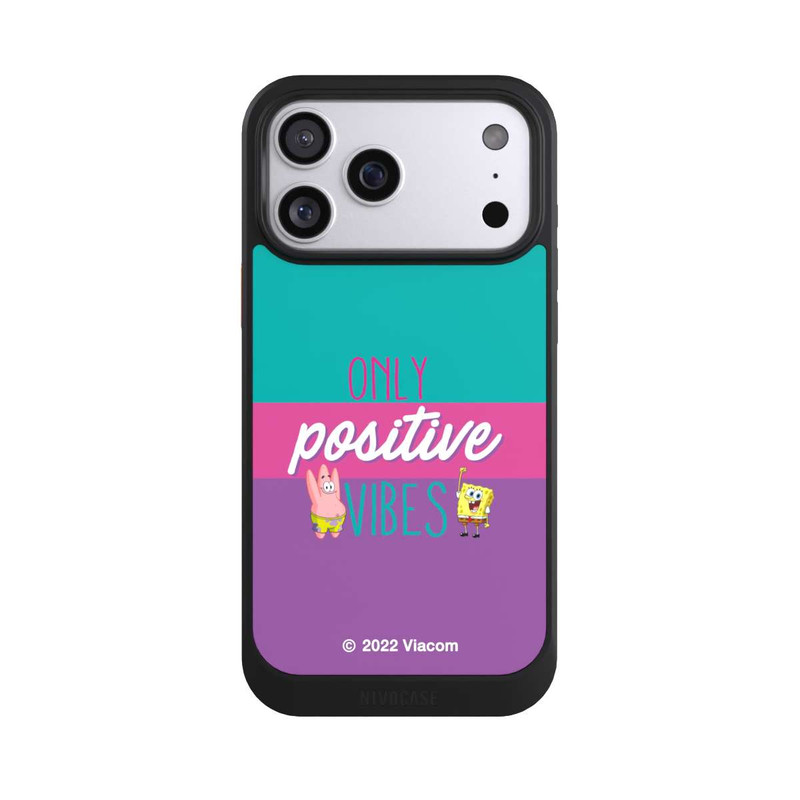 iPhone 17 Pro Max NIVOcore  Spongebob - Only Positive Vibes