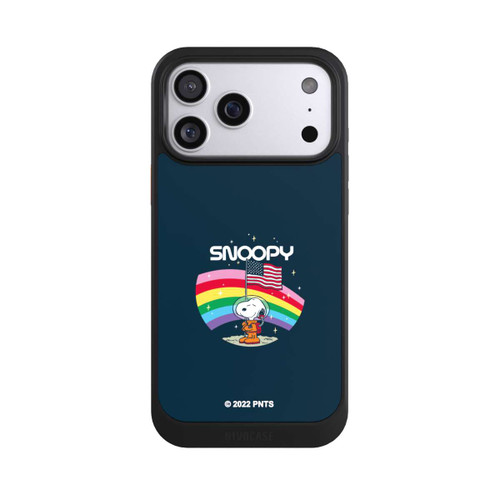 Apple iPhone 17 Pro Max NIVOcore Snoopy Space Traveller Rainbow