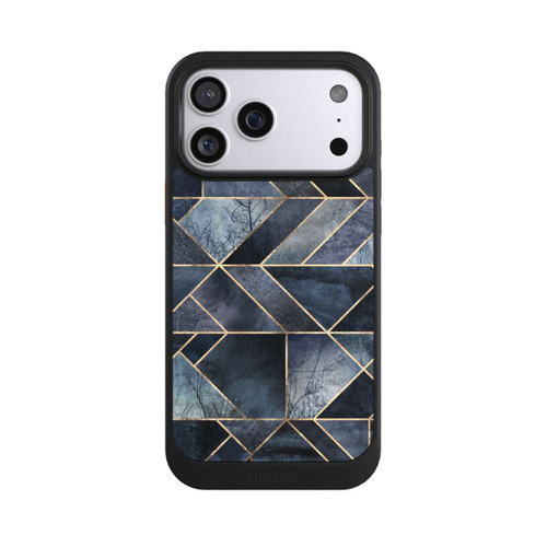 Apple iPhone 17 Pro Max NIVOcore Abstraktes Natur-Dunkelblau