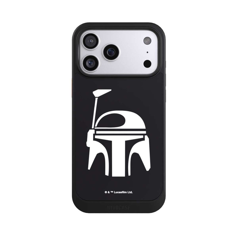 iPhone 17 Pro Max NIVOcore Casque Boba Fett Noir
