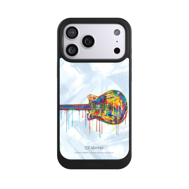 iPhone 17 Pro Max NIVOcore Electric Guitar Art par P.D. Moreno
