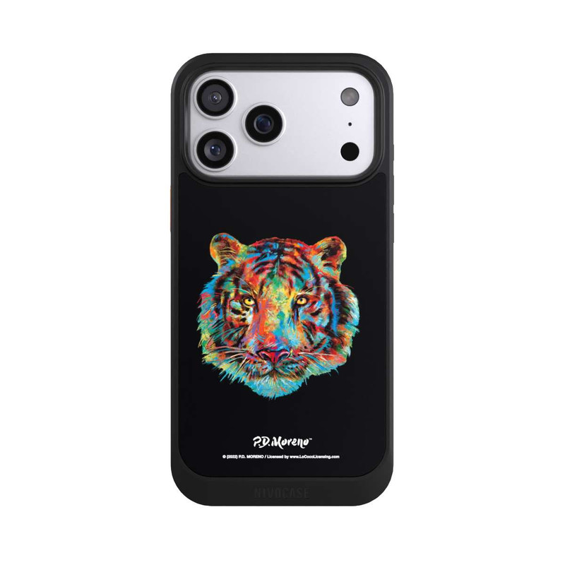 iPhone 17 Pro Max NIVOcore Tiger Art par P.D. Moreno