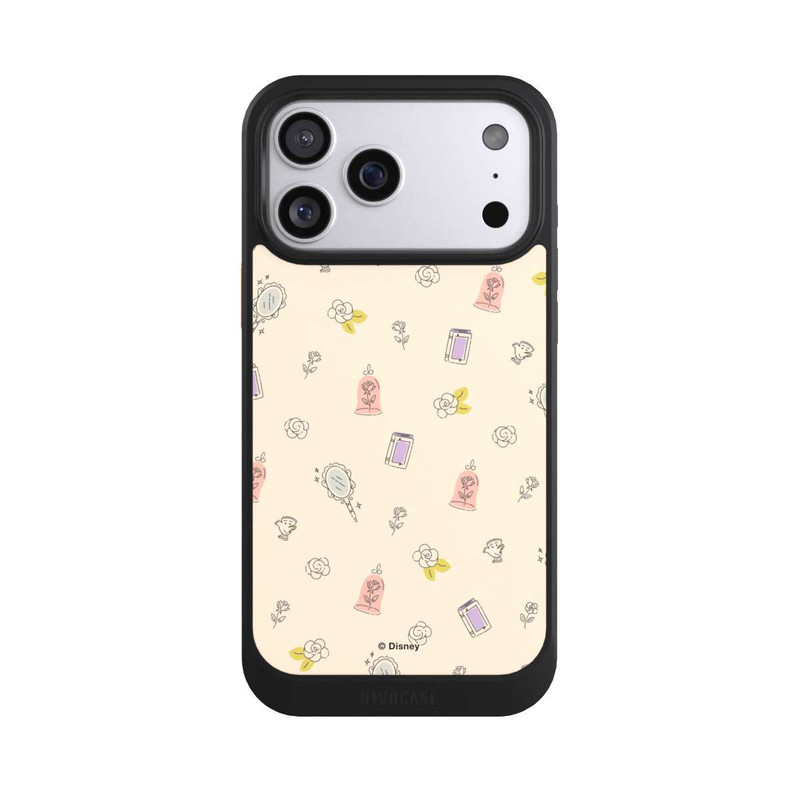 iPhone 17 Pro Max NIVOcore Princess Accessoires Pattern Beige Disney Princess 