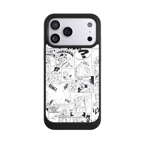 Apple iPhone 17 Pro Max NIVOcore BD Astérix Blanc &amp; Noir