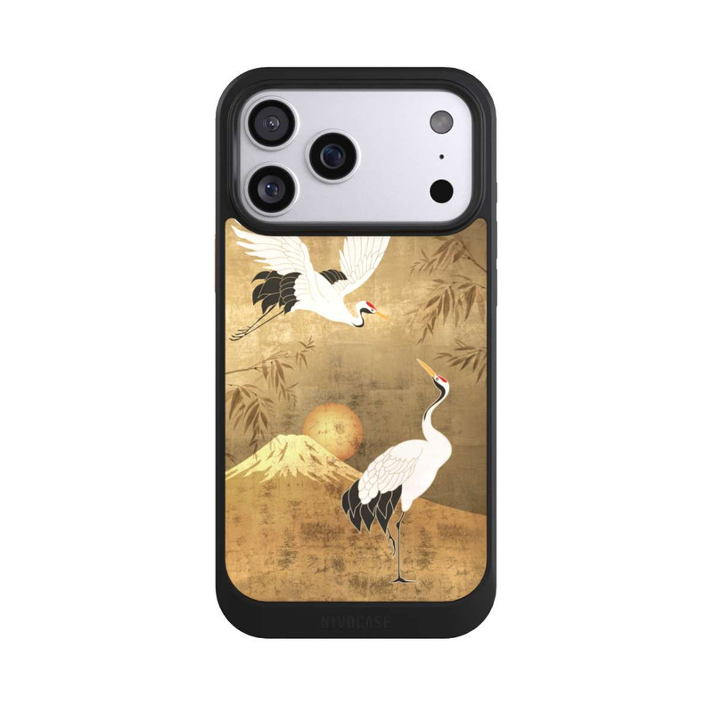 iPhone 17 Pro Max NIVOcore Kraniche Gold Japan 1