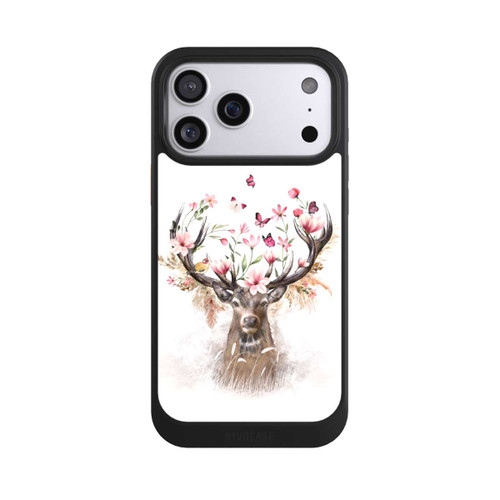 Apple iPhone 17 Pro Max NIVOcore Hirsch Blumen Geweih