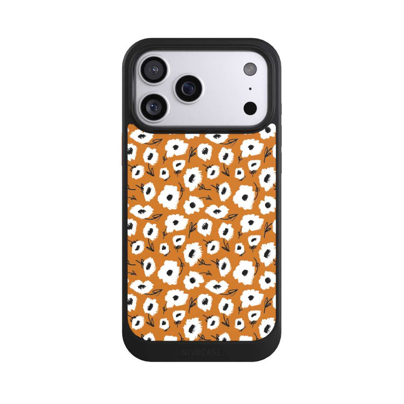 iPhone 17 Pro Max NIVOcore Pattern Fleurs Ocres