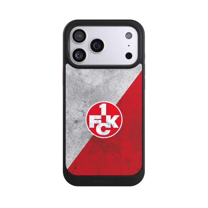iPhone 17 Pro Max NIVOcore 1.FC Kaiserslautern-Beton Logo red