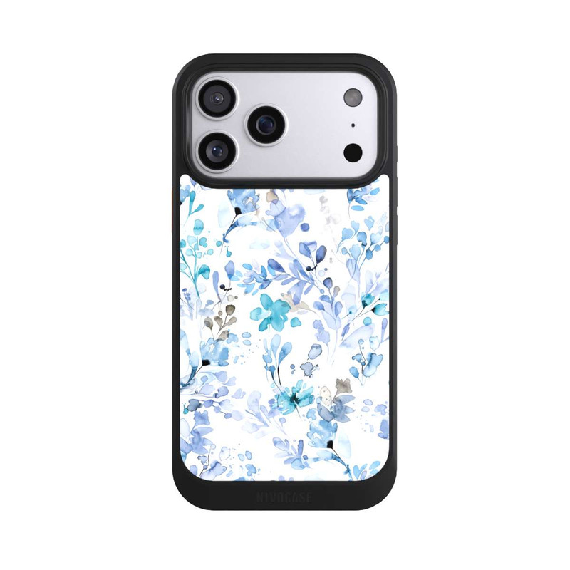 iPhone 17 Pro Max NIVOcore Frühlingsunkraut blau