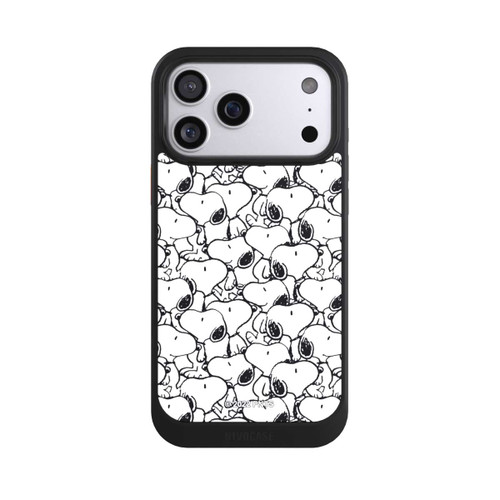 Apple iPhone 17 Pro Max NIVOcore Snoopy Pattern Black And White