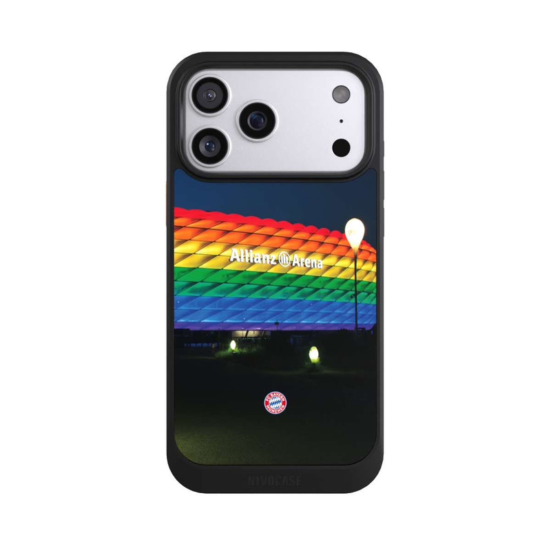 iPhone 17 Pro Max NIVOcore Allianz Arena Regenbogen