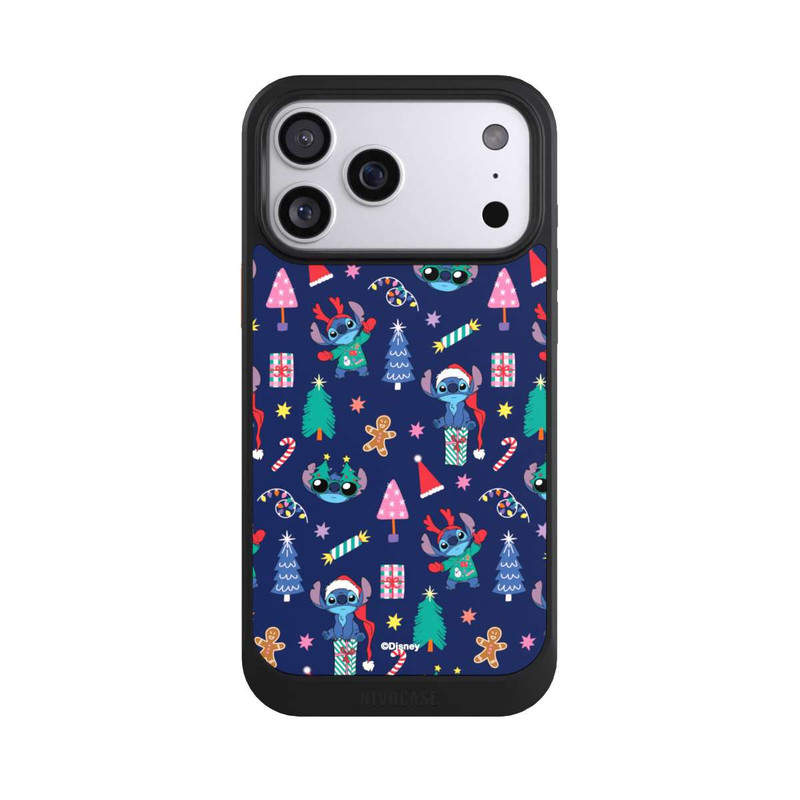 iPhone 17 Pro Max NIVOcore Stitch Weihnachtsmuster