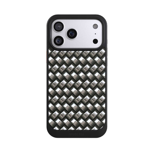 Apple iPhone 17 Pro Max NIVOcore Glamour Silver Metal
