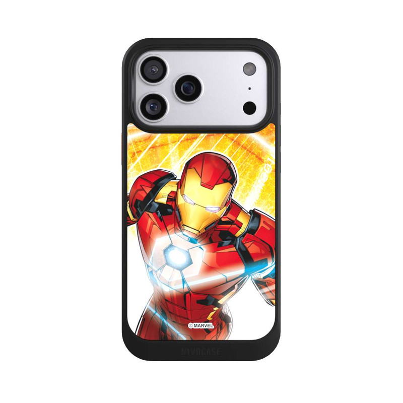 iPhone 17 Pro Max NIVOcore Iron Man on Fire