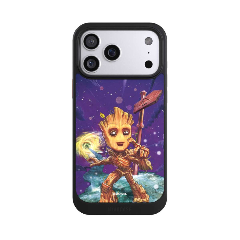 iPhone 17 Pro Max NIVOcore Baby Groot Galaxy Touch