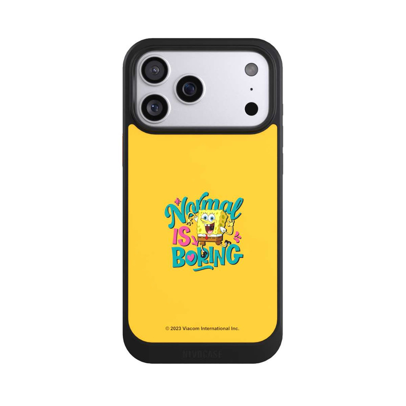 iPhone 17 Pro Max NIVOcore Spongebob Normal Is Boring