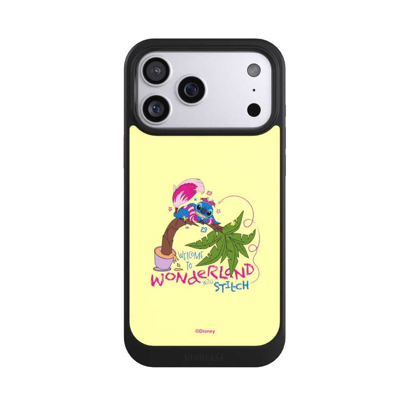 iPhone 17 Pro Max NIVOcore Stitch as Cheshire Cat