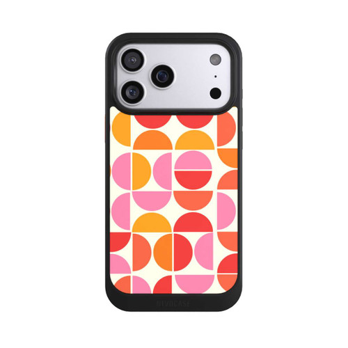 Apple iPhone 17 Pro Max NIVOcore Retro Trend Muster Orange