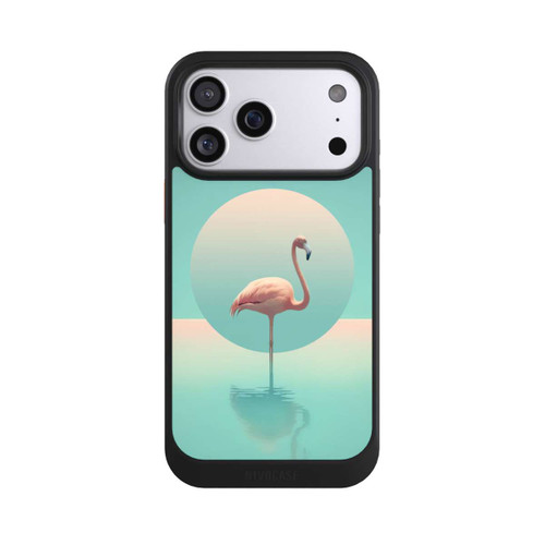 Apple iPhone 17 Pro Max NIVOcore Flamant dans la piscine