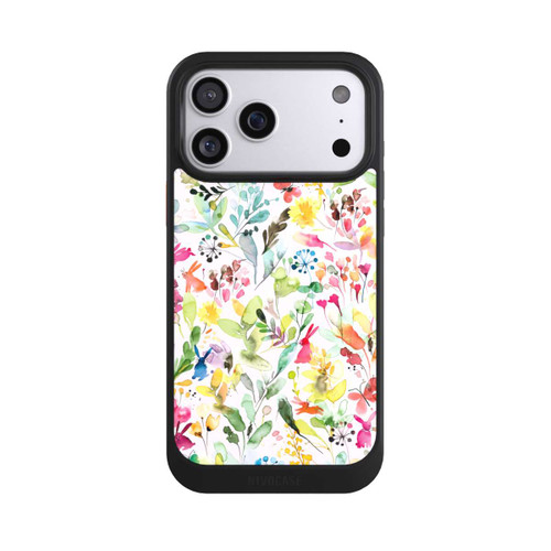 Apple iPhone 17 Pro Max NIVOcore Wild Flowers Meadow Pink