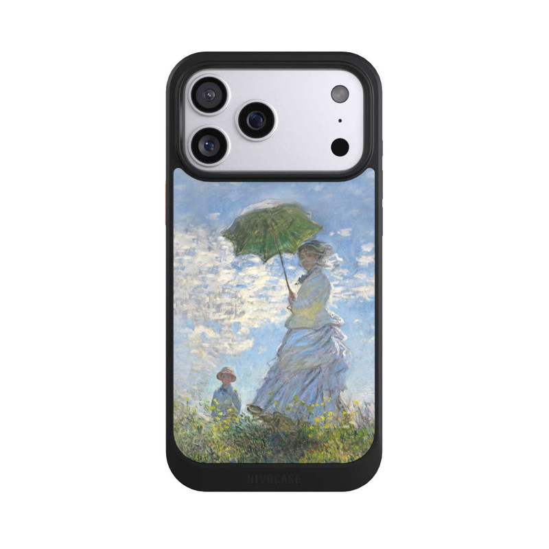 iPhone 17 Pro Max NIVOcore Frau mit Sonnenschirm - Monet