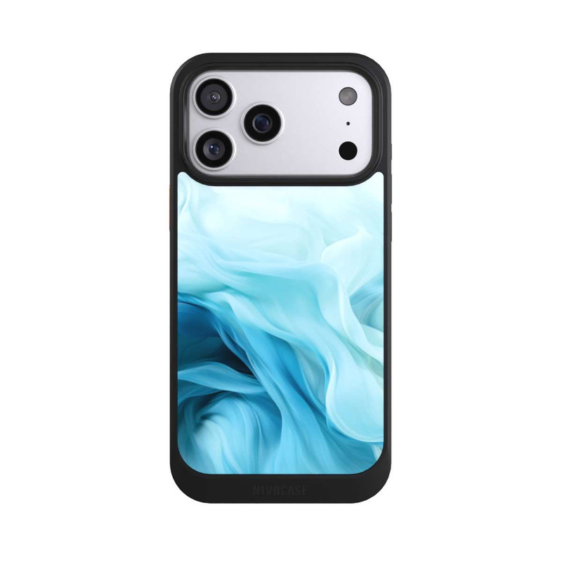 iPhone 17 Pro Max NIVOcore Smooth Blue Texture