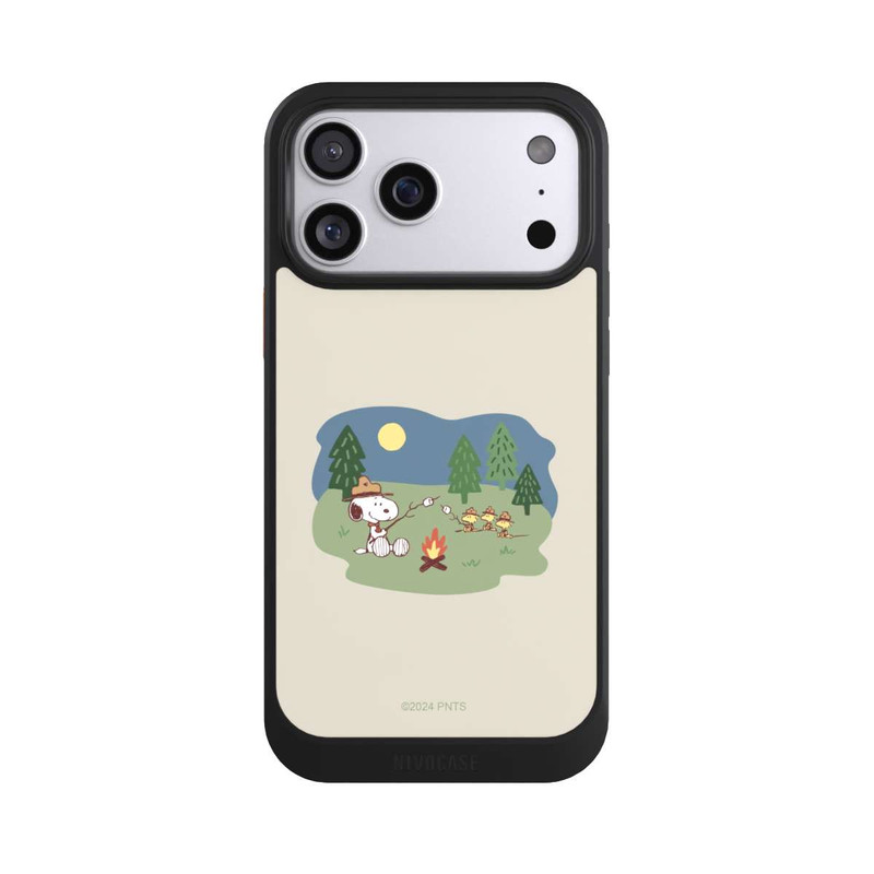 iPhone 17 Pro Max NIVOcore Snoopy Lagerfeuer