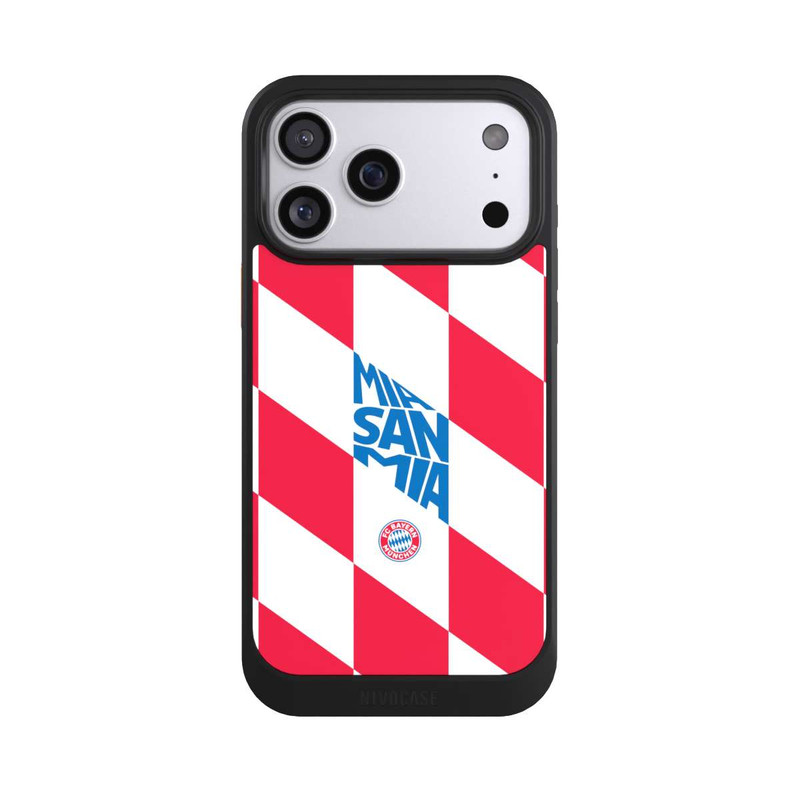 iPhone 17 Pro Max NIVOcore FCB Mia San Mia Rauten