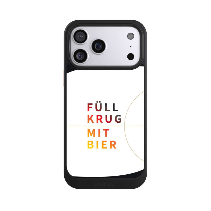 iPhone 17 Pro Max NIVOcore Füllkrug mit Bier 
