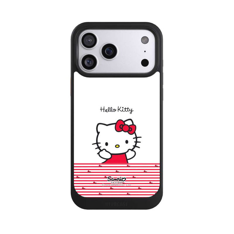 iPhone 17 Pro Max NIVOcore Hello Kitty Lines and Bows 
