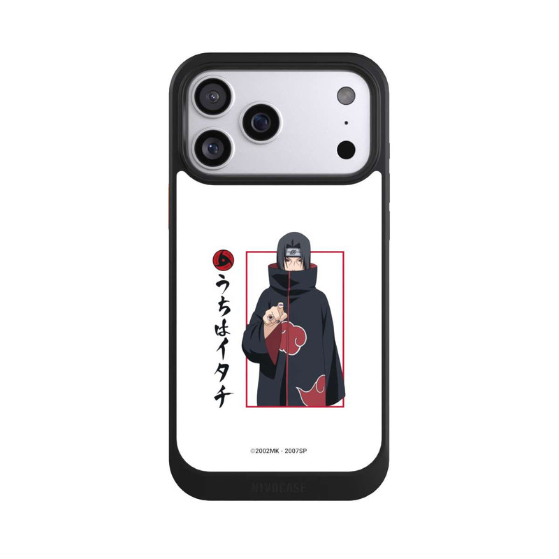 iPhone 17 Pro Max NIVOcore Itachi Geste Weiß
