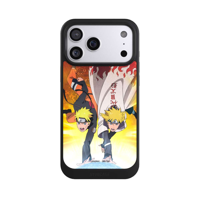 iPhone 17 Pro Max NIVOcore Naruto Minato Vater und Sohn