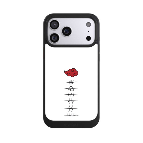 Apple iPhone 17 Pro Max NIVOcore Akatsuki Mitgliedersymbole Weiß