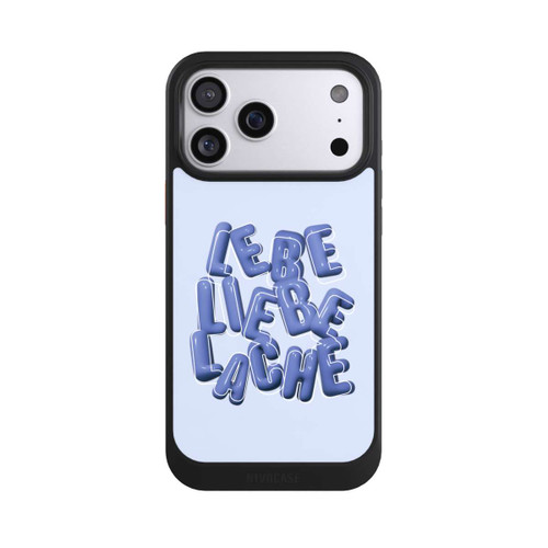 Apple iPhone 17 Pro Max NIVOcore Lebe Liebe Lache Blue