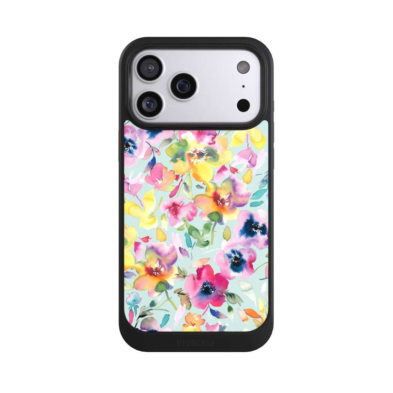 iPhone 17 Pro Max NIVOcore Künstlerischer Sommer Psychedelic Floral