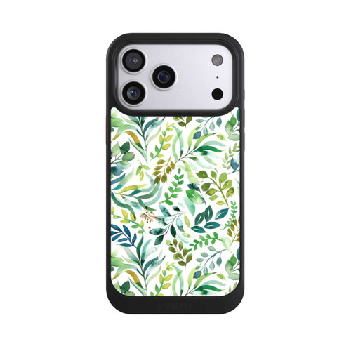 Apple iPhone 17 Pro Max NIVOcore Aquarell Palmenblätter Botanisch Grün