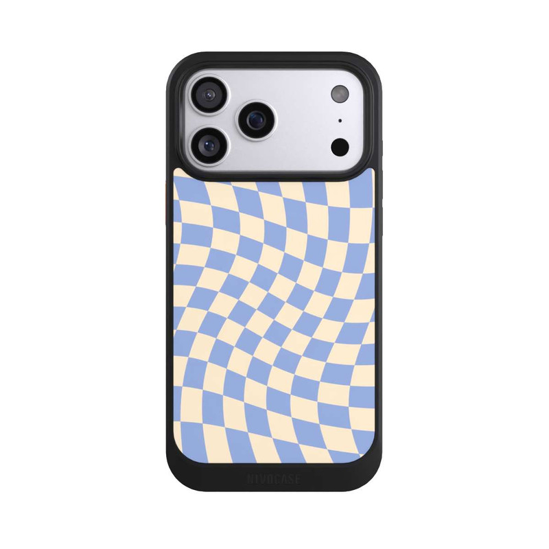 iPhone 17 Pro Max NIVOcore Blue chessboard