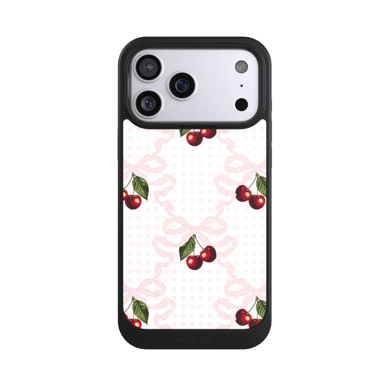 iPhone 17 Pro Max NIVOcore Kirschmuster Rosa