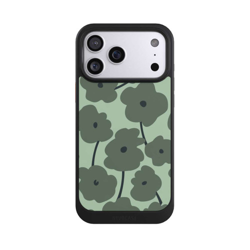 Apple iPhone 17 Pro Max NIVOcore Fleurs Minimalistes Vertes