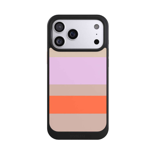 Apple iPhone 17 Pro Max NIVOcore Moca Lila Orange Stripes