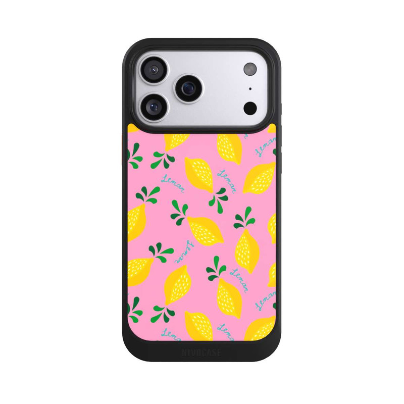 iPhone 17 Pro Max NIVOcore Dopamin Lemon Pattern
