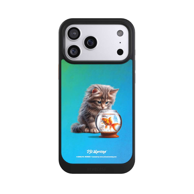 iPhone 17 Pro Max NIVOcore Cat And Gold Fish