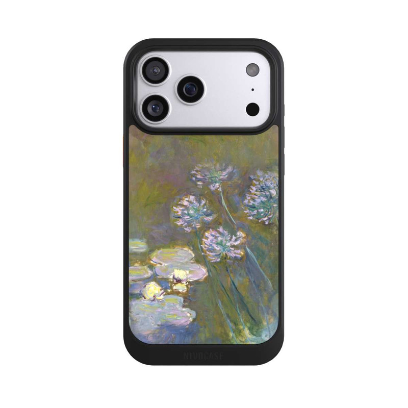 iPhone 17 Pro Max NIVOcore Waterlilies and Agapanthus