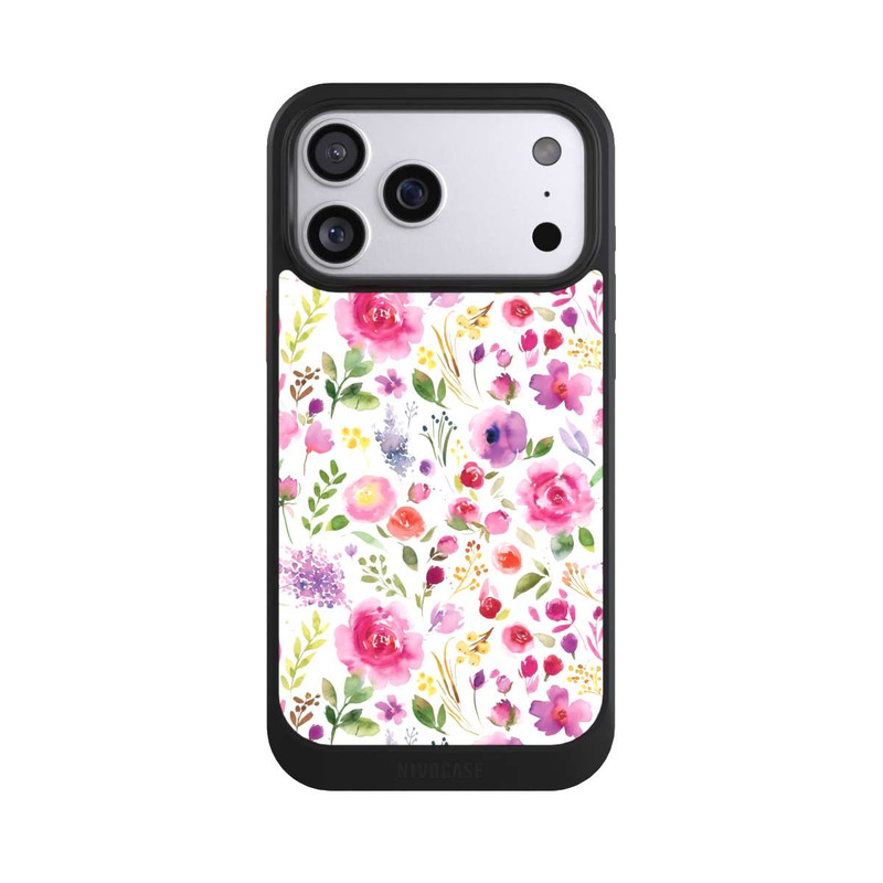 iPhone 17 Pro Max NIVOcore Roses Flowers Purple