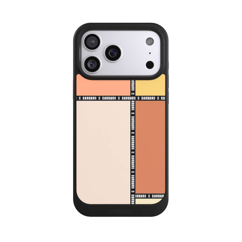 iPhone 17 Pro Max NIVOcore Bauhaus Squares-Pastel
