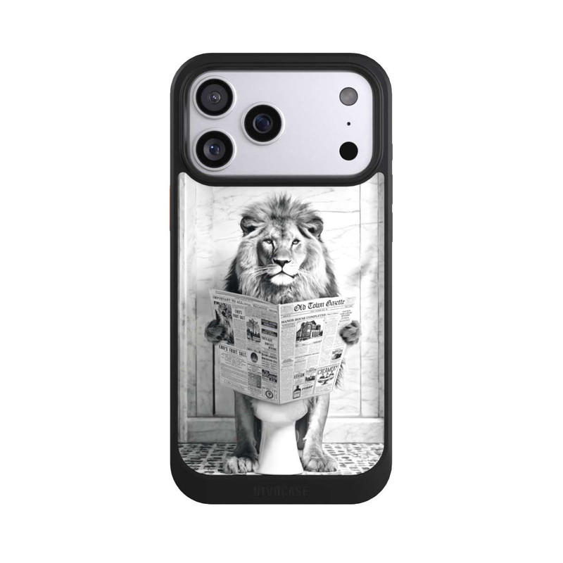 iPhone 17 Pro Max NIVOcore Lion Toilet