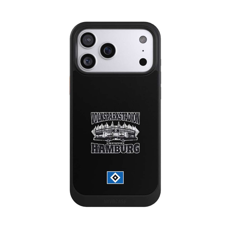 iPhone 17 Pro Max NIVOcore HSV Volksparkstadion Schwarz